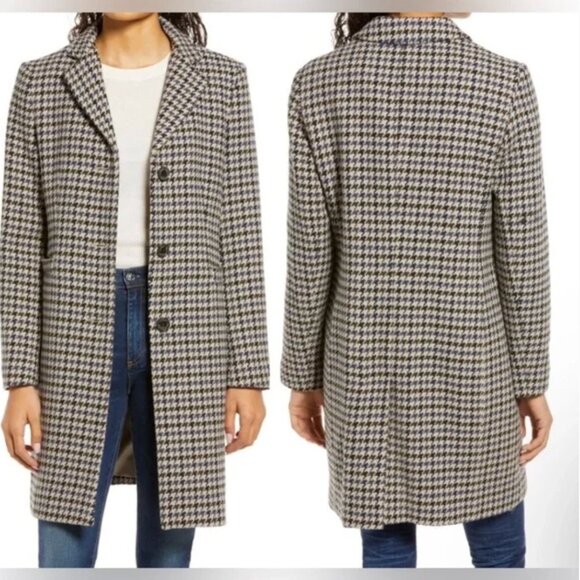 Lauren Ralph Lauren wool blend reefer coat - Picture 1 of 2